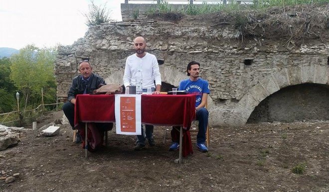 Un momento della presentazione ai Santi Quaranta