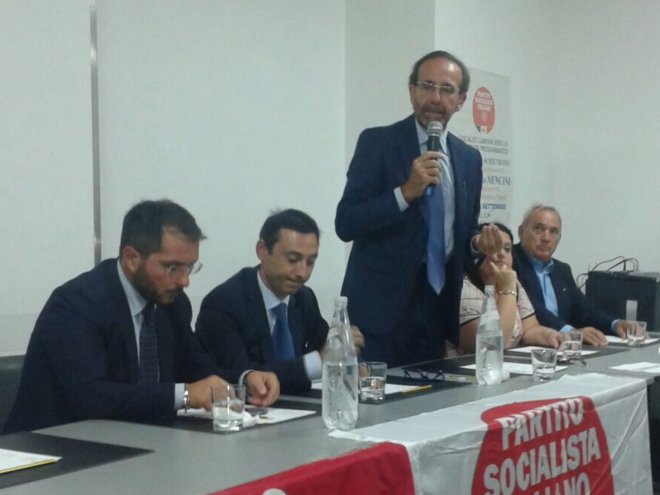 Il viceministro e segretario nazionale del Partito Socialista, Riccardo Nencini 