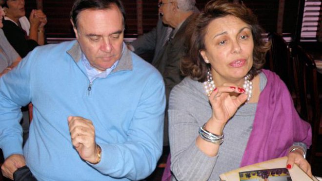 Clemente Mastella e la moglie Sandra Lonardo