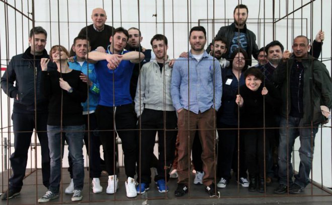 Laboratorio di teatro conbi detenuti