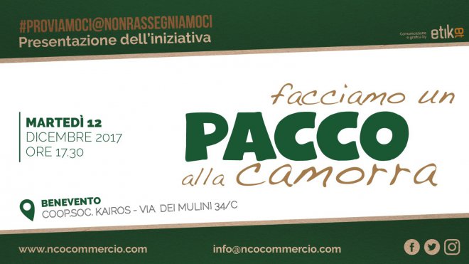 Facciamo un pacco alla camorra