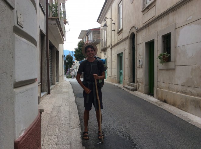 Clement, il giovane francese in viaggio attraverso la Via Francigena 