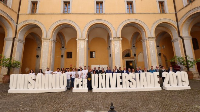 Unisannio, presentazione Universiadi 2019