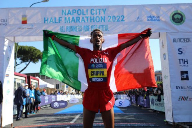 L'azzurro Yeman Crippa alla Napoli City Half Marathon