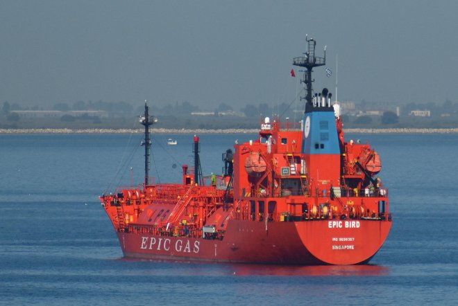 Nave cisterna per il trasporto del Gas (foto archivio)