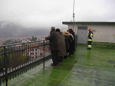 protesta contro la chiusura dell'ospedale di Cerreto