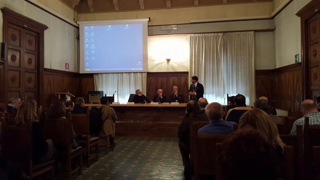 Convegno Camera di Commercio. Foto tratta dal profilo fb di Mino Mortaruolo