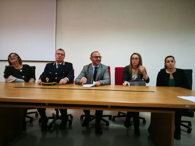 Conferenza Questura - Progetti Scuola Polizia per la legalita'