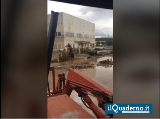 Alluvione a Benevento. La Zona Industriale di Ponte Valentino