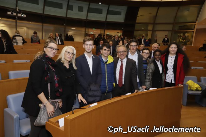Gli studenti del De La Salle
