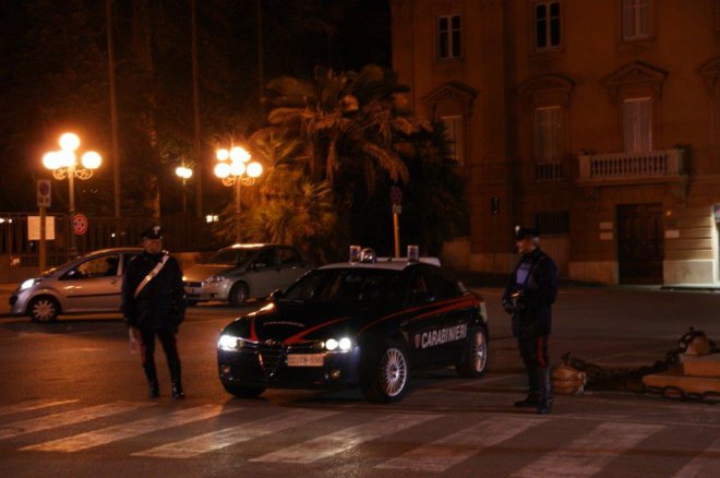 controlli notturni dei Carabinieri
