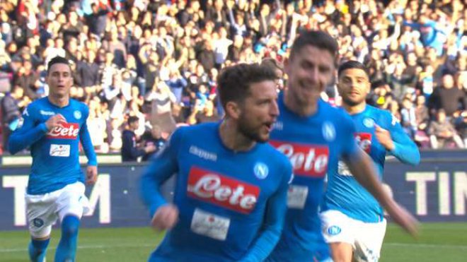 Napoli 3-1 Bologna, Giornata 22 Serie A TIM 2017/18