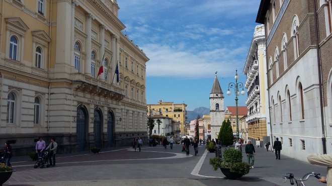 Benevento. Corso Garibaldi 