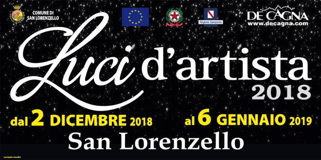 Luci d'Artista 2018 San Lorenzello