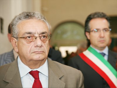 Il presidente della Provincia, Aniello Cimitile e il sindaco di Benevento, Fausto Pepe