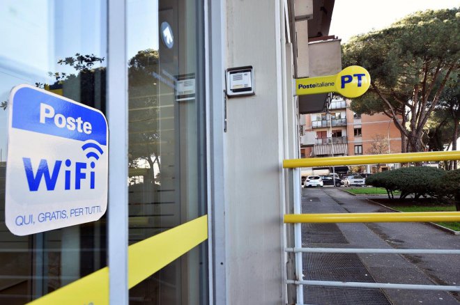 Wifi uffici Poste Italiane