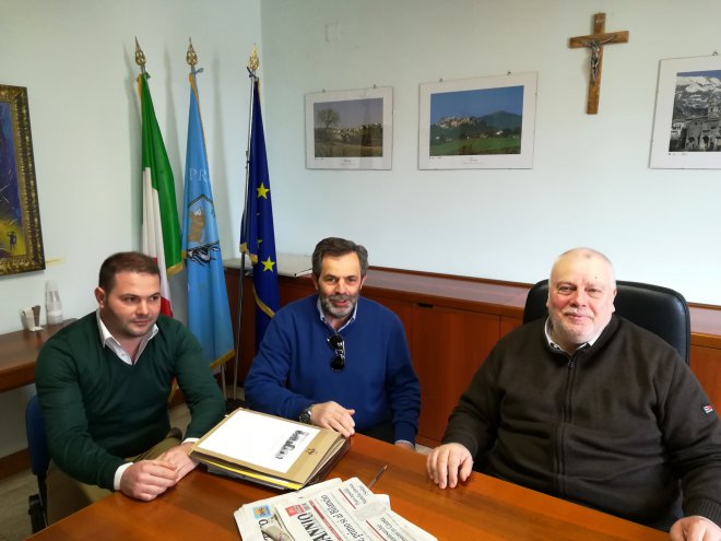 Fondo Valle Isclero. Incontro tra il presidente della Provincia e il sindaco di Dugenta