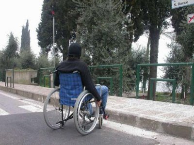 Disabile (foto di archivio)