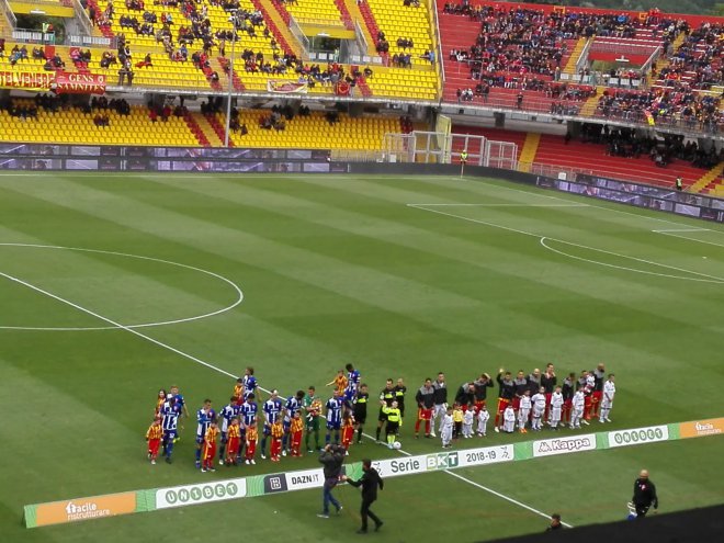 Stadio Ciro Vigorito. Benevento - Padova