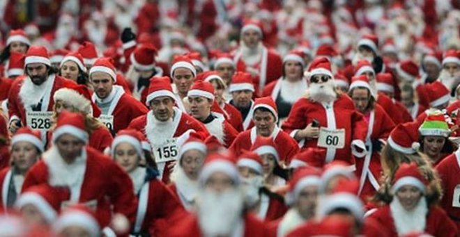 Corsa dei Babbo Natale