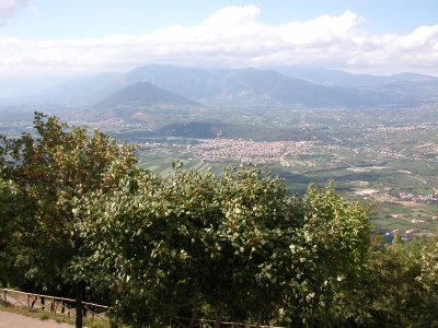 Panoramica della Valle Telesina