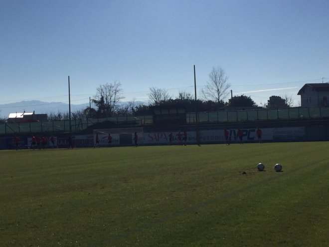 Allenamento Antistadio Imbriani