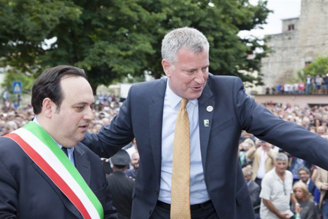 Carmine Valentino e Bill De Blasio