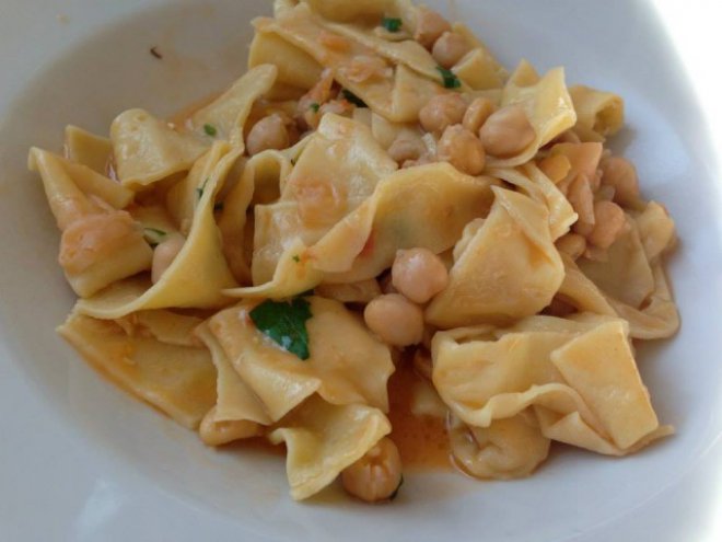 Lagane e Ceci della Trattoria Al Castello