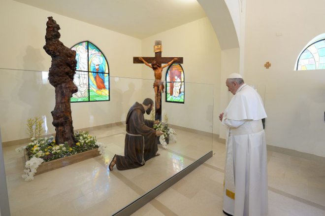 Papa Francesco a Pietrelcina