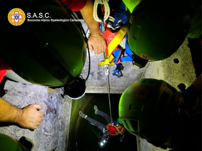 Corpo Nazionale Soccorso Alpino e Speleologico, recuperato corpo di un disperso a Castelfranci (Avellino)