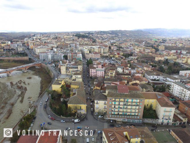 Benevento vista dall'alto (foto di Francesco Votino)