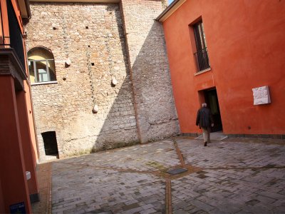 Cortile del complesso san Vittorino