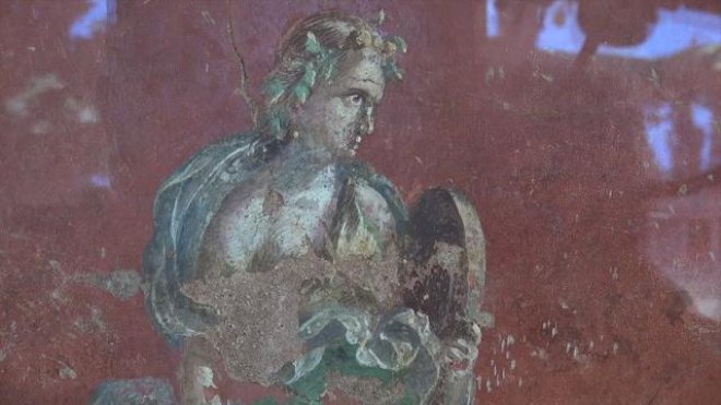 Pompei. Dopo 7 anni riaperta al pubblico la palestra grande, con i dipinti mai visti 