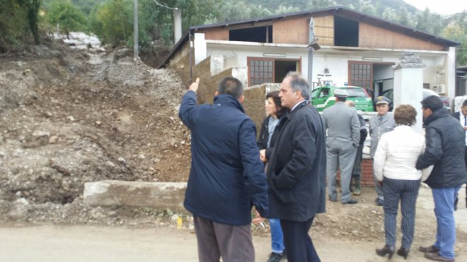 Castiglione e Marinello visitano le aziende sannite colpite dall'alluvione