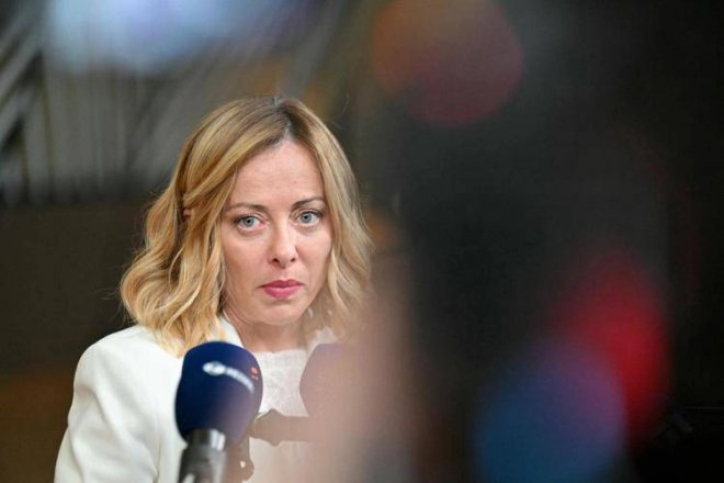 Giorgia Meloni (foto Adnkronos)