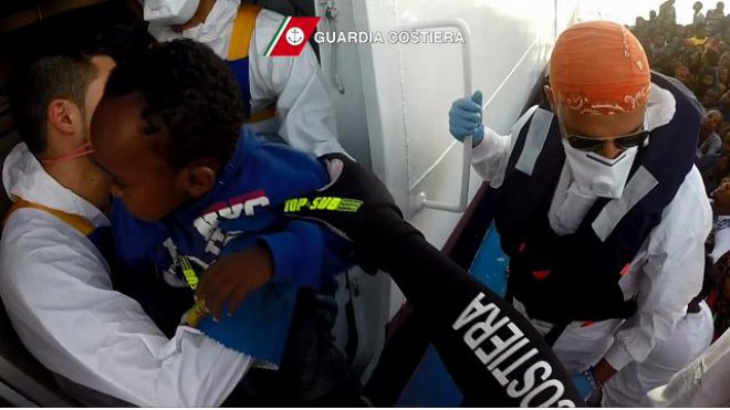 Immigrati: 1830 persone salvate nel Mediterraneo