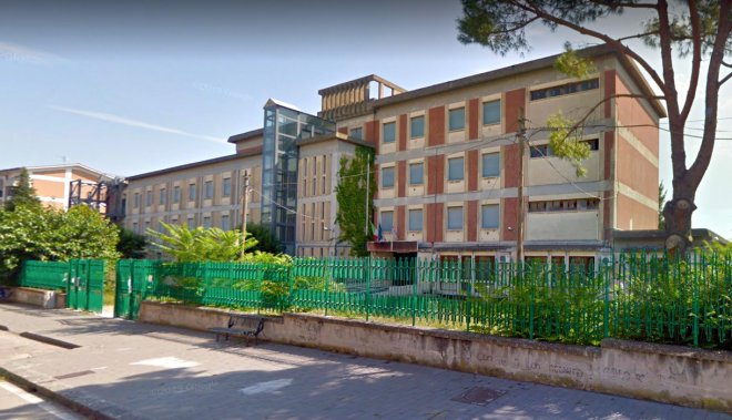Edificio scolastico Bosco Lucarelli di Via Gioberti a Benevento