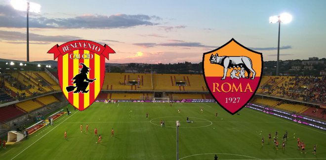 Benevento-Roma, 5^ giornata di serie A