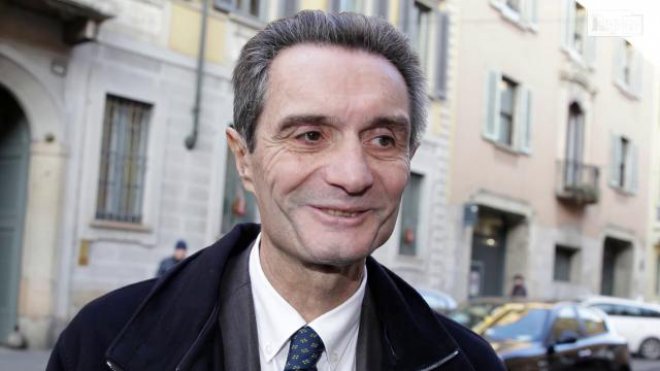 Attilio Fontana, candidato leghista, per il centro destra, alla presidenza della Regione Lombardia