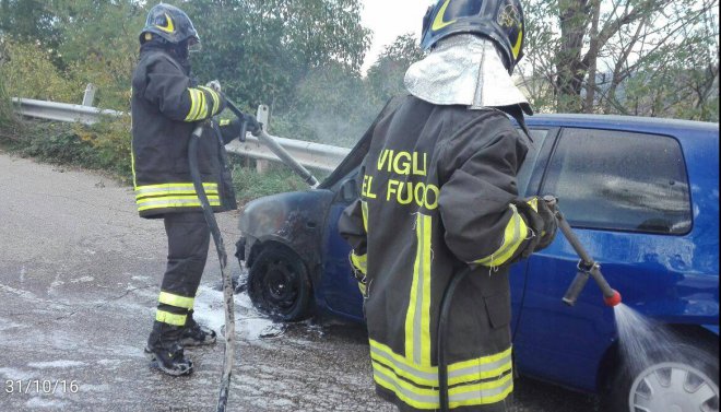 Incendio Auto Apice