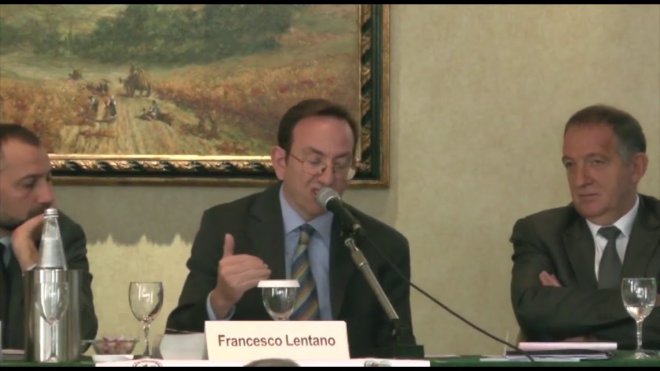 Il magistrato Francesco Lentano
