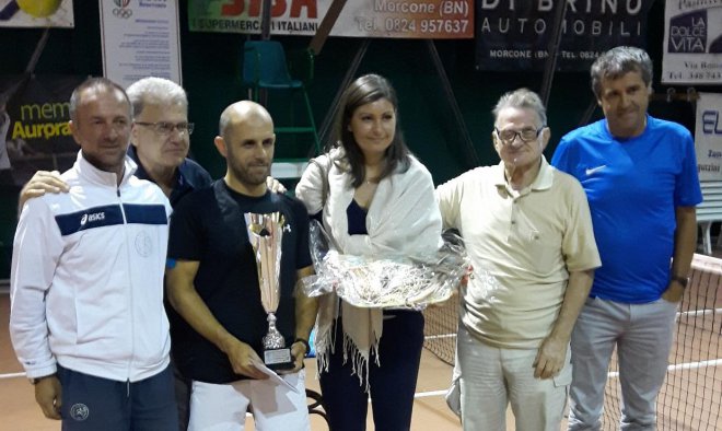 Zocco vincitore torneo maschile