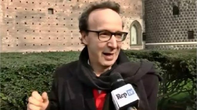 Funerali Eco, Benigni: Persone come lui servono in terra, non in cielo