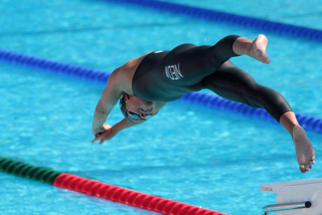 Sport. Campione di nuoto (foto Michiel Jelijs cc)