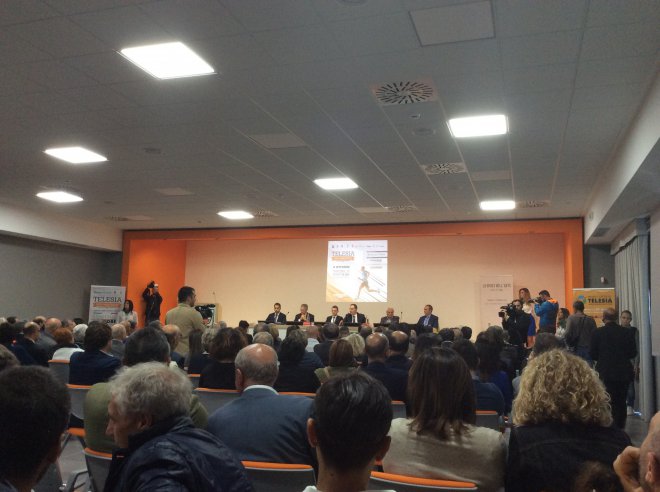 il convegno che ha aperto la Telese Half Marathon 