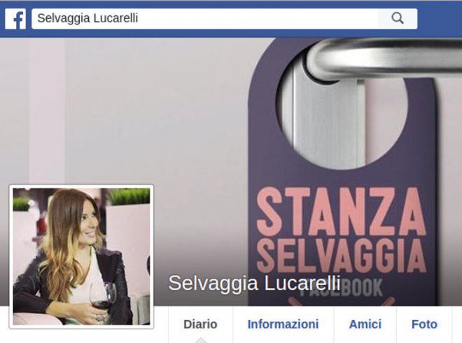 Selvaggia Lucarelli - foto tratta da Facebook