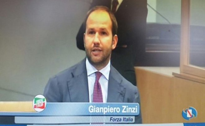 Il consigliere regionale di Forza Italia, Gianpiero Zinzi