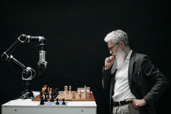 Intelligenza Artificiale e gioco (foto di Pavel Danilyuk)