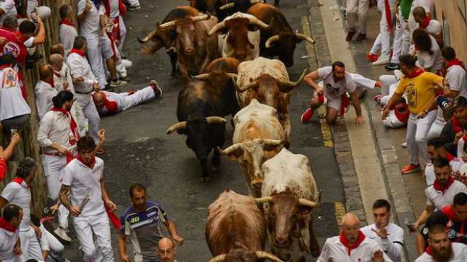 Pamplona (Spagna) - Festa di San Firmino: Corsa dei tori