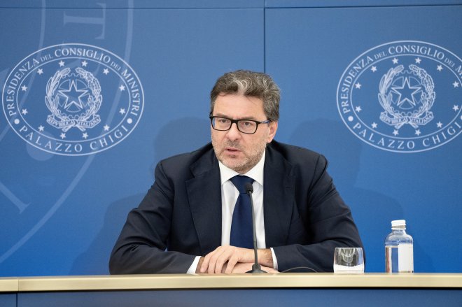 Giancarlo Giorgetti, ministro dell'Economia e delle Finanze (Foto Ufficio Stampa MEF)